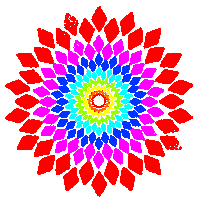 Vibes Pattern Sticker by The Griffith Absurdatory