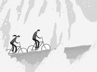 Brikk party dancing friends bike GIF