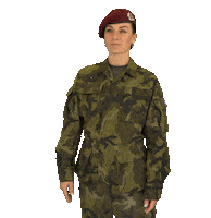 armadaceskerepubliky clap army czech armygirl Sticker