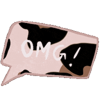 Pink Omg Sticker
