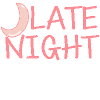 Late Night Sticker