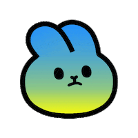 Bini Bunny Sticker by bini games