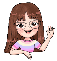 Valeilustra hi arte hola minimal Sticker