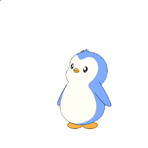 I Love You Hearts Sticker by Pudgy Penguins