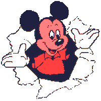 mickey mouse STICKER