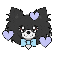 In Love Dog Sticker by Puptails