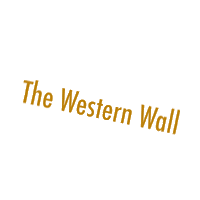 Jerusalem Kotel Sticker by WesternWall