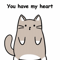 You Have My Heart Relationship Goals GIF by MESA My Emotional Support Animal