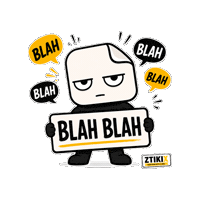 Unimpressed Gossip Sticker by ZTIKIX
