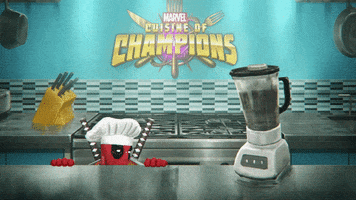 will it blend deadpool GIF by Marvel Contest of Champions