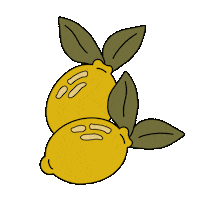 Happy When Life Gives You Lemons Sticker by CarlijnQ