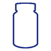 Bottle Lightning Sticker by pureencapsulations_de