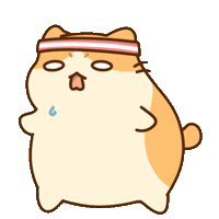 Neko Funny Cat Sticker by Bichi Mao