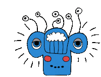 Wow What Sticker by themomemans