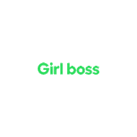Girl Boss Sticker by Curio