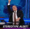 jon stewart stereotype GIF