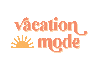 Beach Vacation Sticker