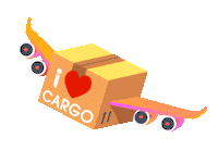 Air Cargo Plane Sticker by IBS Software