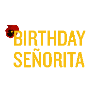 Senorita Sticker