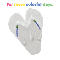 havaianasapac love heart colorful brazil Sticker