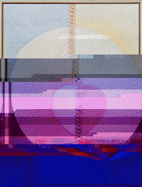 loretoriveros art abstract glitchart painting GIF