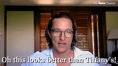 Matthew Mcconaughey GIF by The Roku Channel
