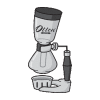 espresso latte Sticker by Otten Coffee