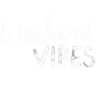 Weekend Vibes Sticker