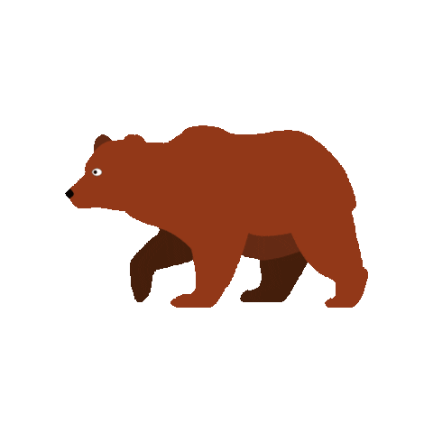 BLOX-app giphygifmaker crypto bear bearish Sticker