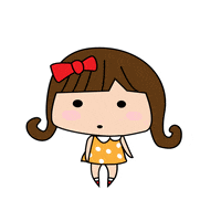 cminong girl wow cartoon emoji GIF