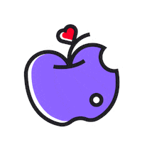 Apple February Sticker