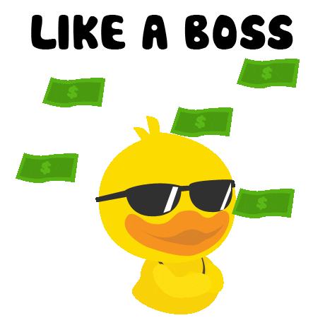 Like A Boss Yes Sticker by TOGL Technology Indonesia