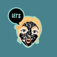 Face Let GIF by The Beauty Mask Company®