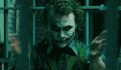 the dark knight head GIF