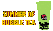 Bubble Tea Boba Sticker by Kung Fu Tea