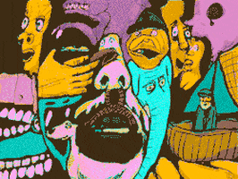 modern art loop GIF by Dax Norman