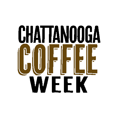 NoogaNightlife coffee chattanooga chatt nooga Sticker