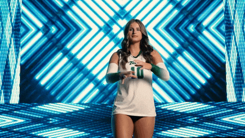 Tulane Rollwave GIF by GreenWave