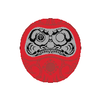 CodeRedPerformance crp darumadoll code red performance coderedperformance Sticker