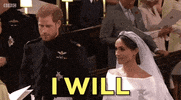 Prince Harry Royalwedding GIF by BBC
