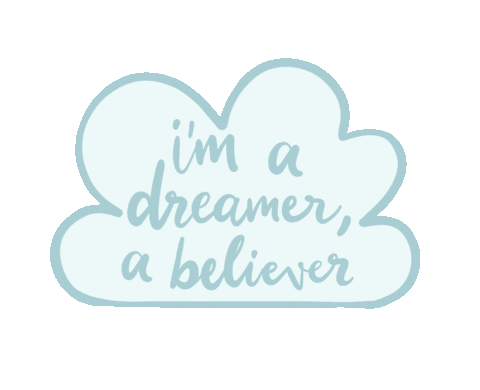 cloud boomerang Sticker by Abi