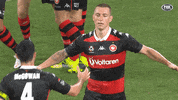 Western Sydney Wanderers Hug GIF by wswanderersfc