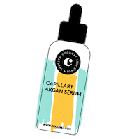 Hairserum Sticker by Cocunat