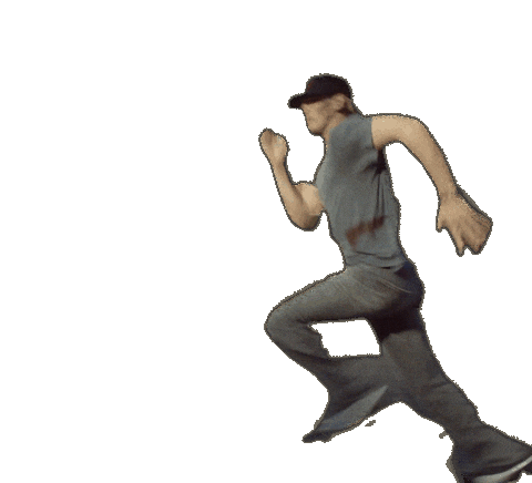 Matt Smith Running Sticker by Sony Pictures