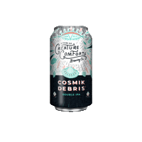 Double Ipa Craft Beer Sticker by Creature Comforts Brewing Co.