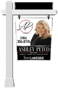 Real Estate Sign Sticker by KW Lakeside Realtor Ashley Petco