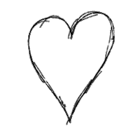 respons animation heart white face Sticker
