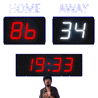 34 Away Sticker