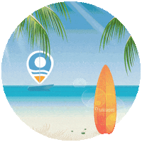 Summer Holiday Beach Sticker by tatilsepeti