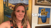 Shhhh Be Quiet GIF by emilyreaganpr